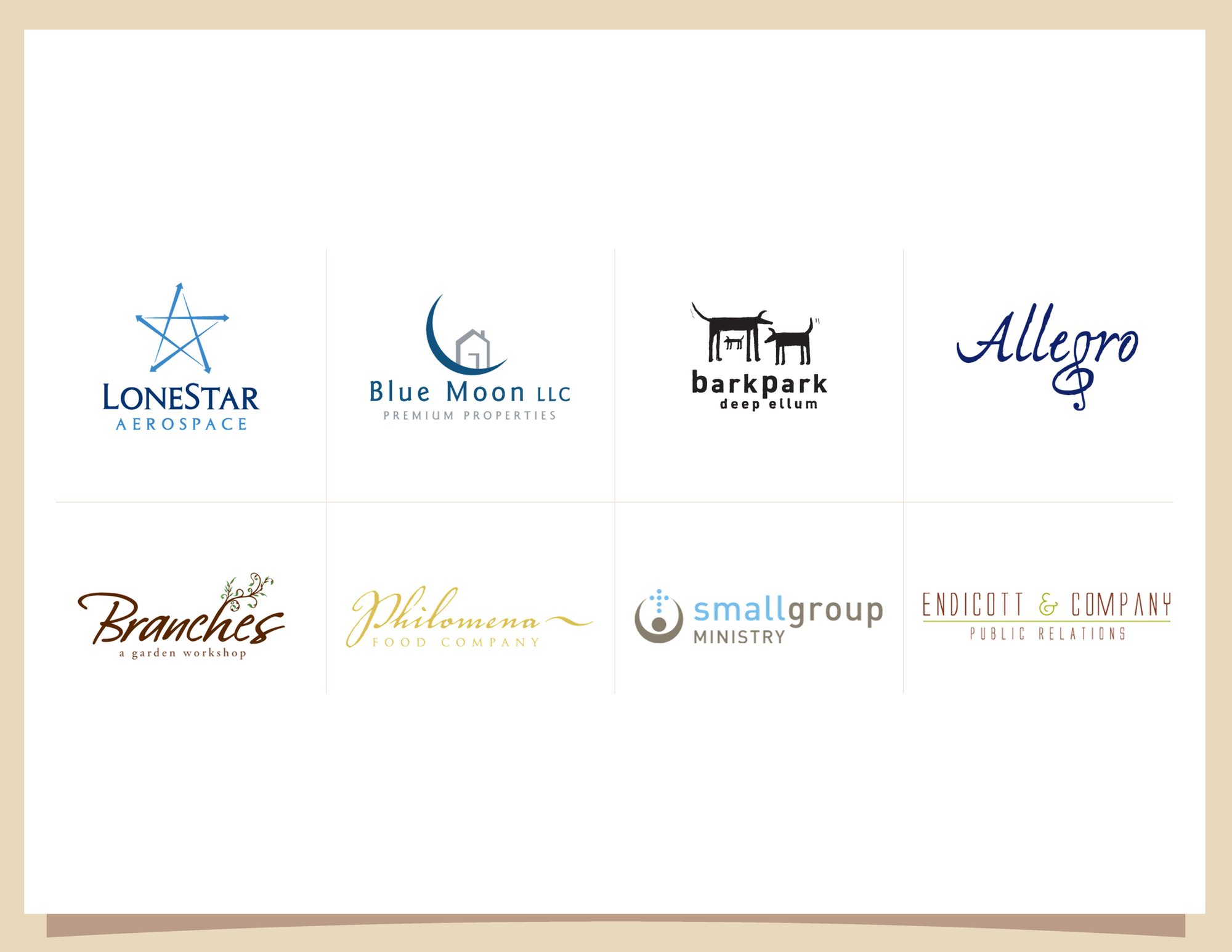 Logo collection, marks 17 through 24